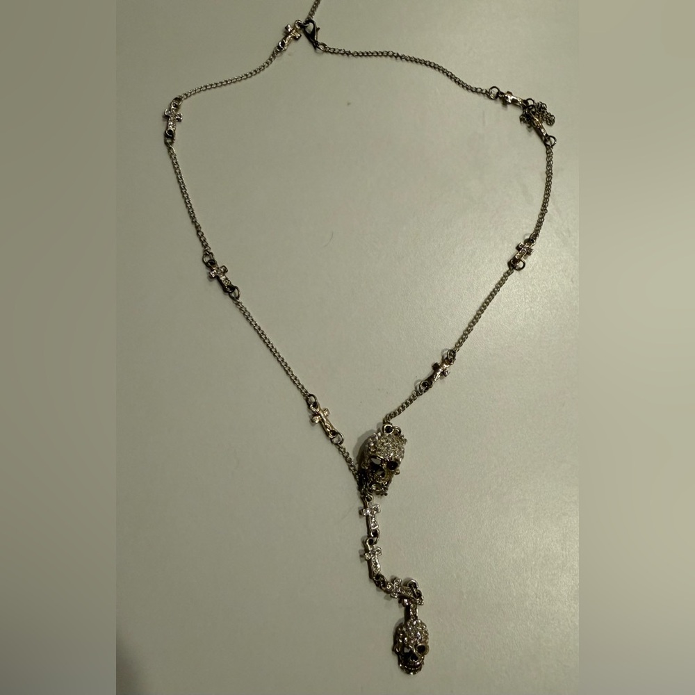 Sexy crystal Skulls Necklace